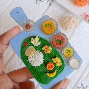 South Indian Thali Fridge Magnet