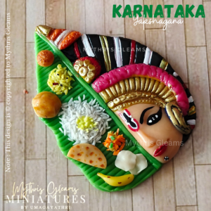 Yakshagana Fridge Magnet