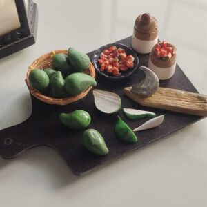 Miniature Raw Mango Pickle Fridge Magnet