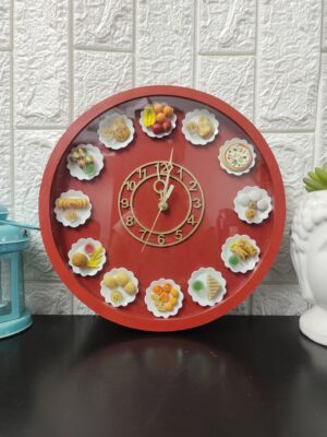 Miniature Food Clock