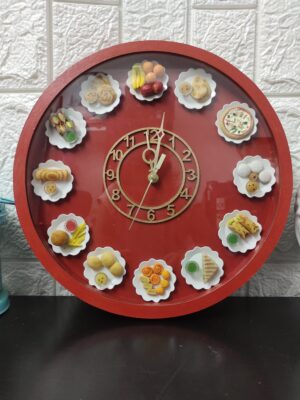 Miniature Food Clock
